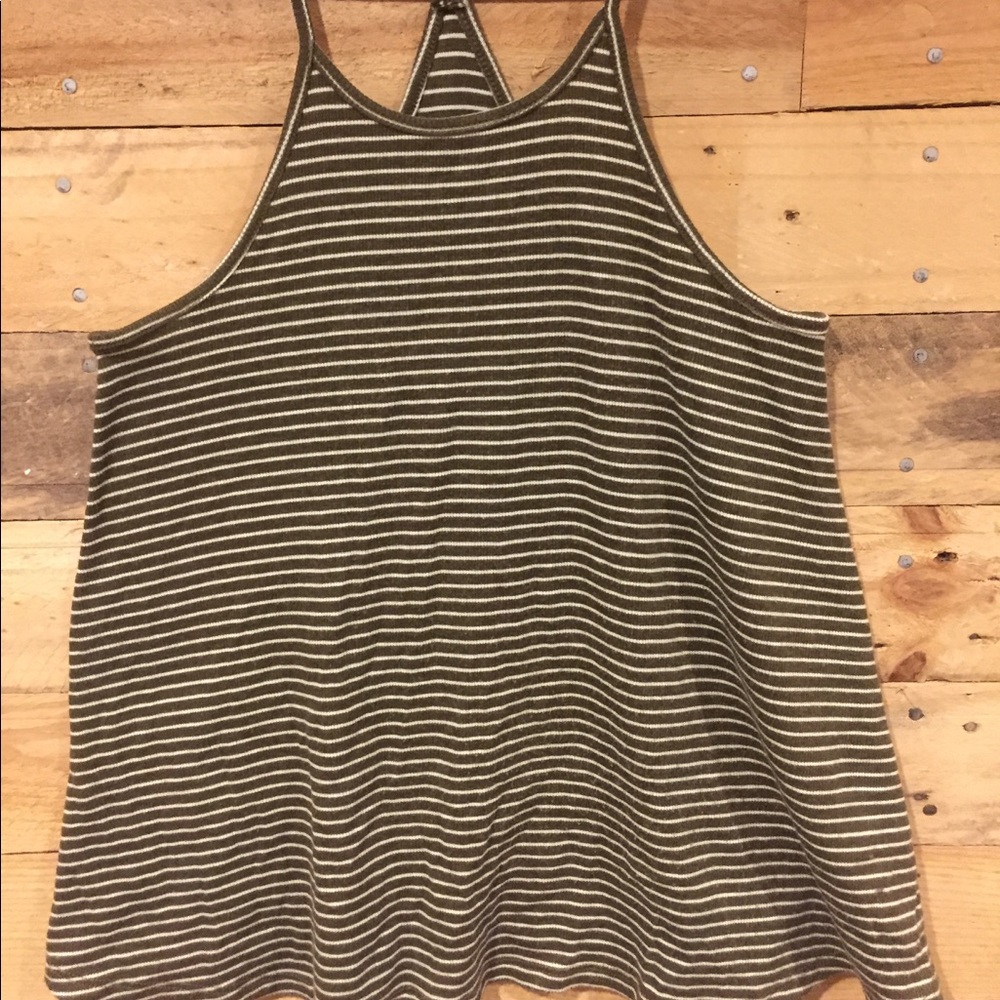 Old Navy Striped Racer Back Tank